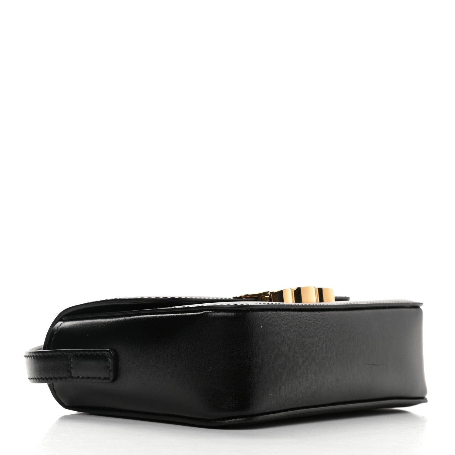 Celine Shiny Calfskin Nano Triomphe Black 4 of 11
