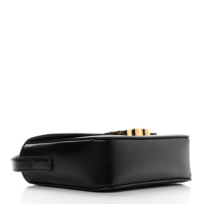 Celine Shiny Calfskin Nano Triomphe Black 4 of 11