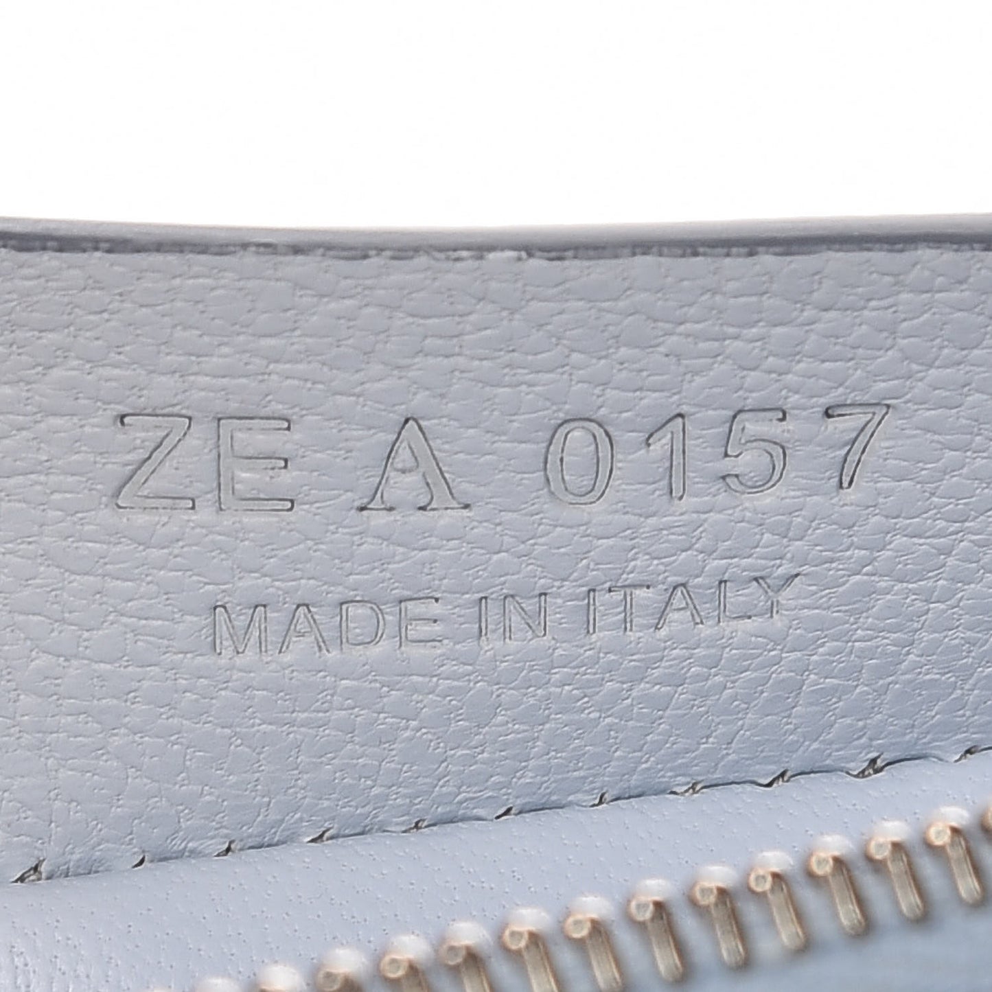 Grained Goatskin Antigona Crossbody Baby Blue