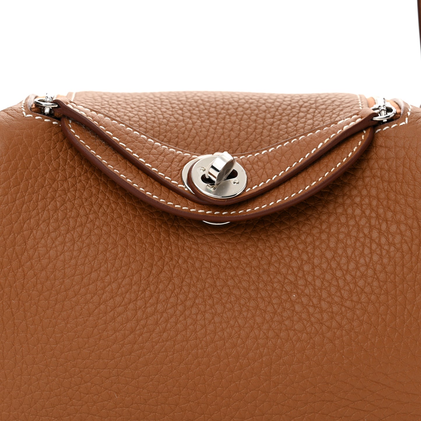 Taurillon Clemence Mini Lindy 20 Gold