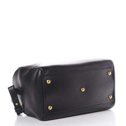 Saint Laurent Calfskin Classic Duffle 6 Black 3 of 17