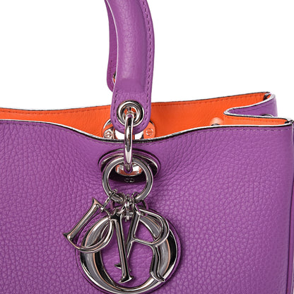 Christian Dior Bullcalf Medium Diorissimo Tote Parme 10 of 20