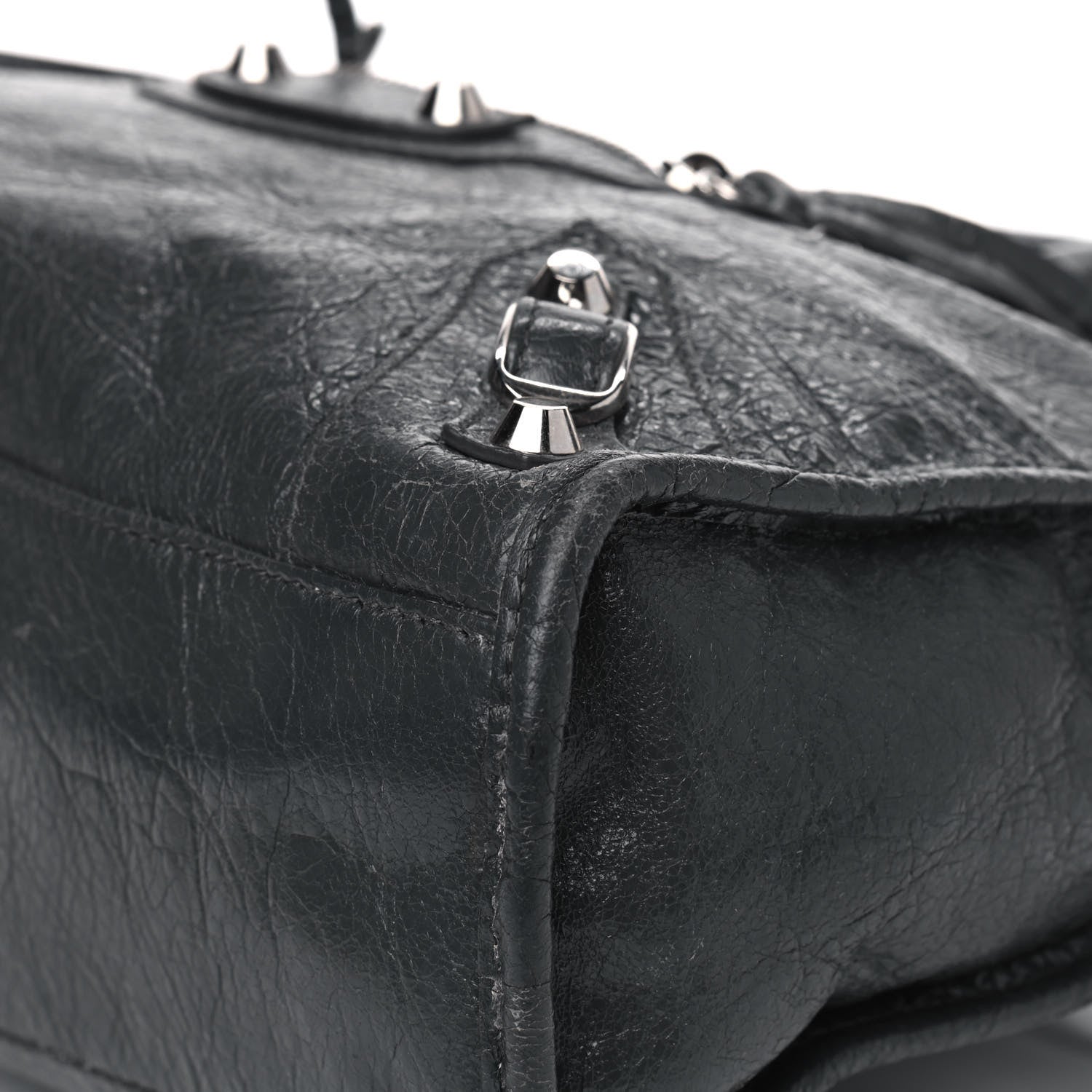 Balenciaga Agneau Classic Silver Hardware S City Gris Fossile 6 of 11