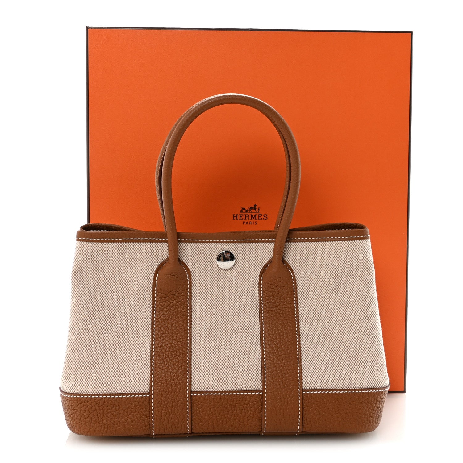 Hermes H Viking Negonda Neo Garden 23 Ecru Gold 1830768 – FASHIONPHILE