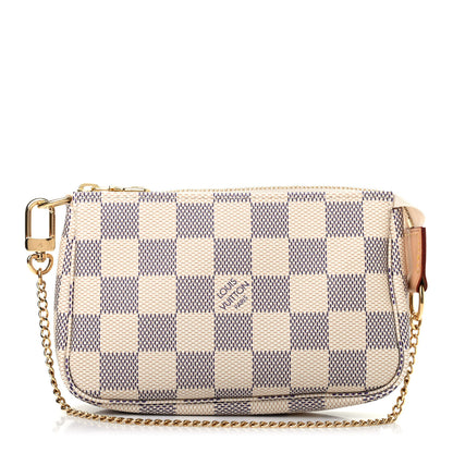 Louis Vuitton Damier Azur Mini Pochette Accessories 1 of 7