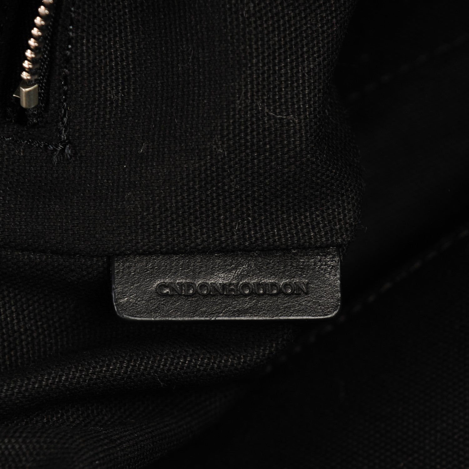 Burberry Mega Check Grained Calfskin Medium Harcourt Satchel Black 7 of 8