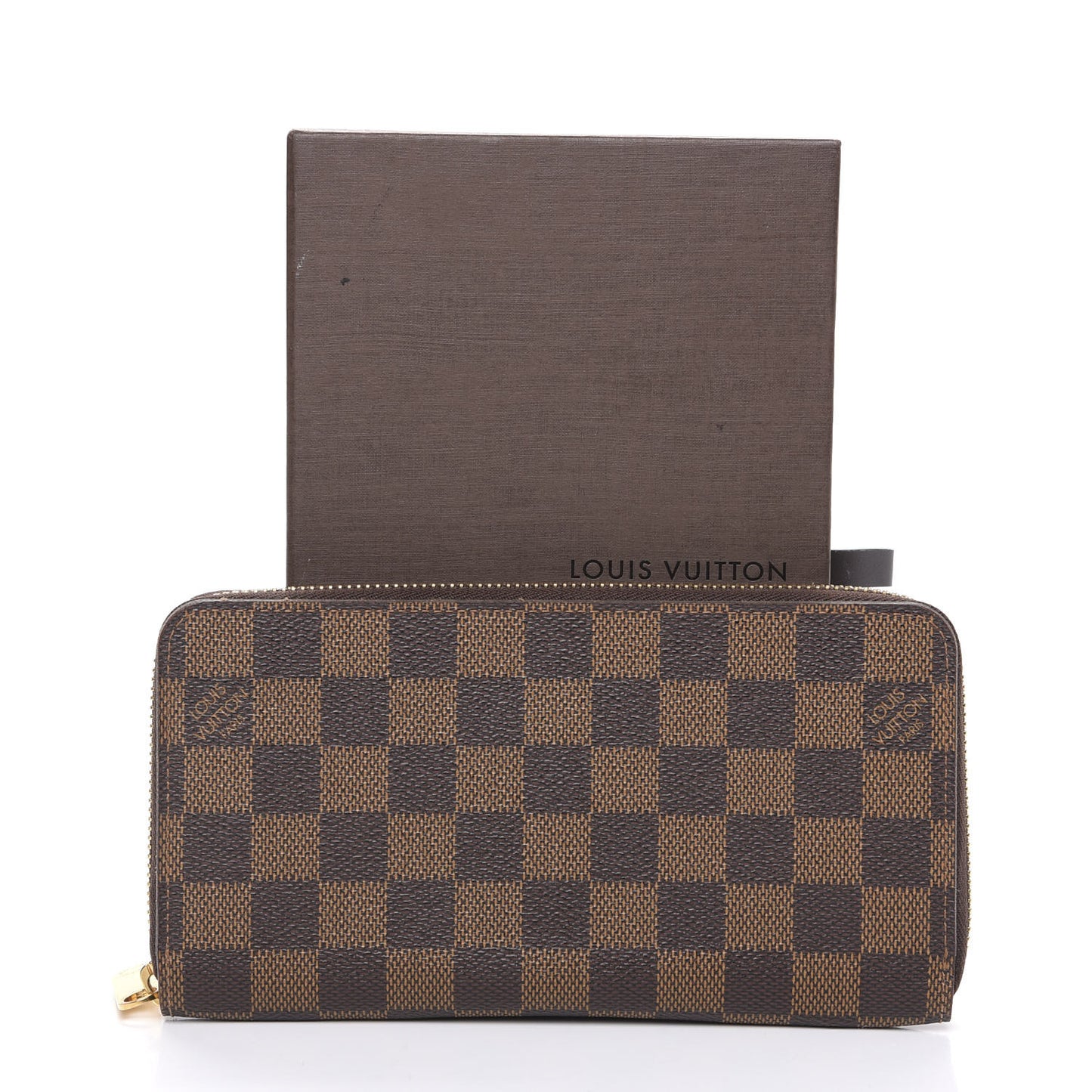 Damier Ebene Zippy Wallet