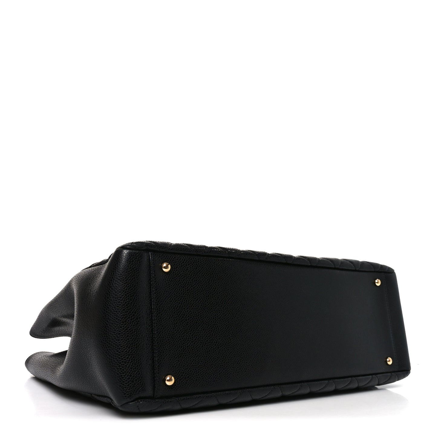 Caviar Quilted XL Grand Shopping Tote GST Black