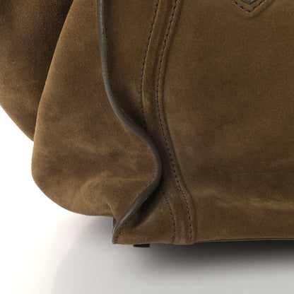 Celine Suede Medium Phantom Luggage Olive 7 of 7