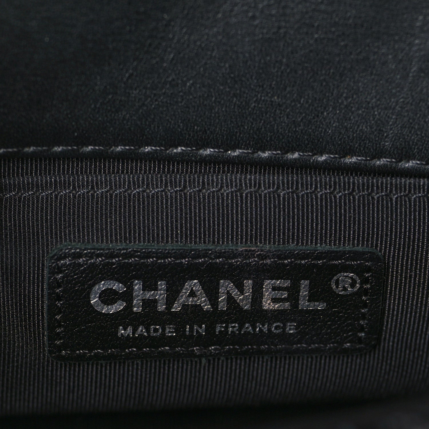 Chanel Lambskin Perforated Mini Rectangular Flap Black 6 of 11