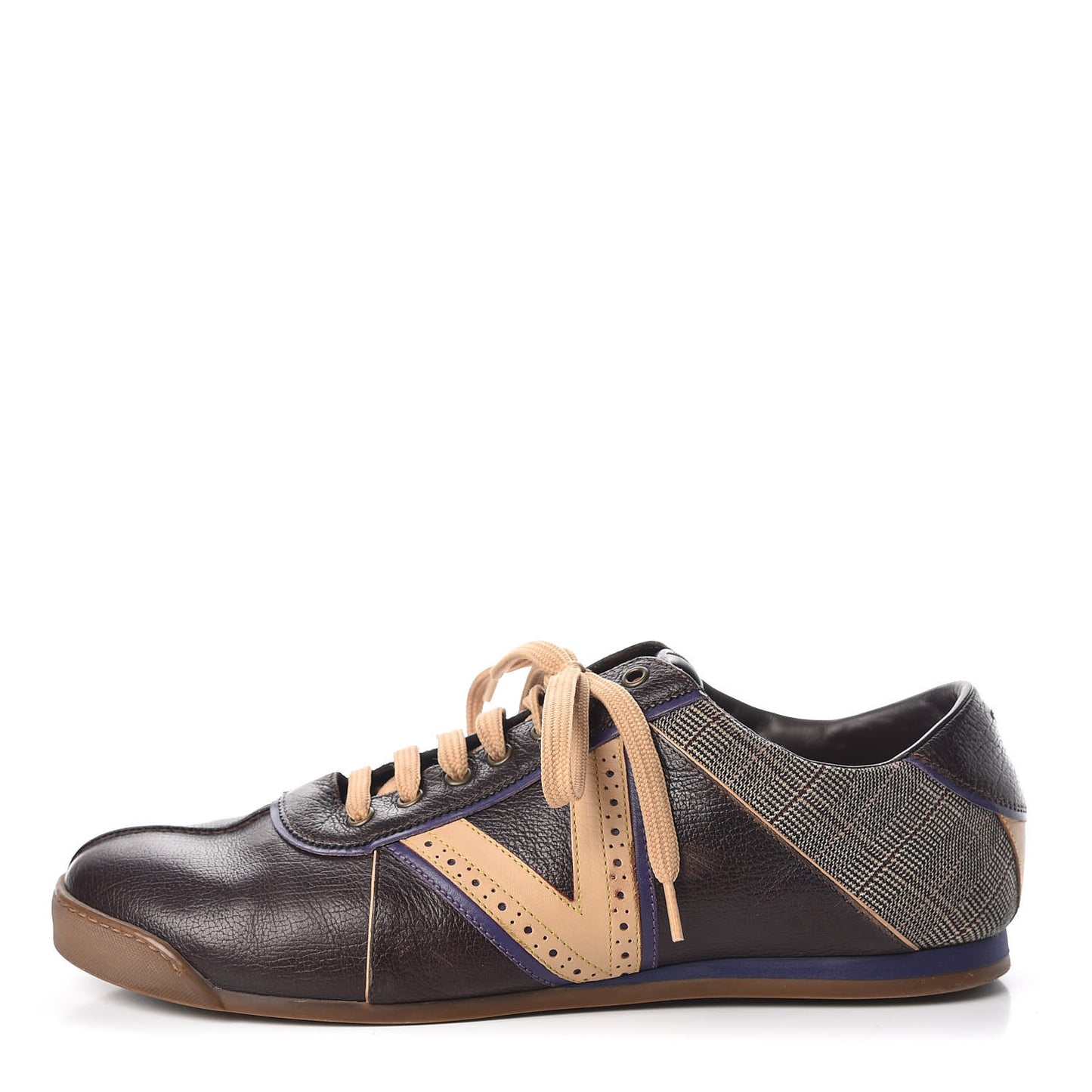 Calfskin Zephyr Sneakers 9 Cacao