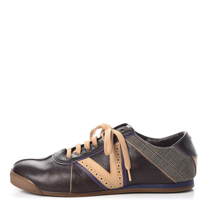 Louis Vuitton Calfskin Zephyr Sneakers 9 Cacao 1 of 16