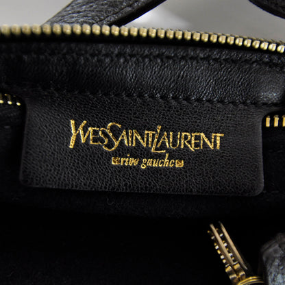 Saint Laurent Leather Overseas Tote Brown 9 of 10