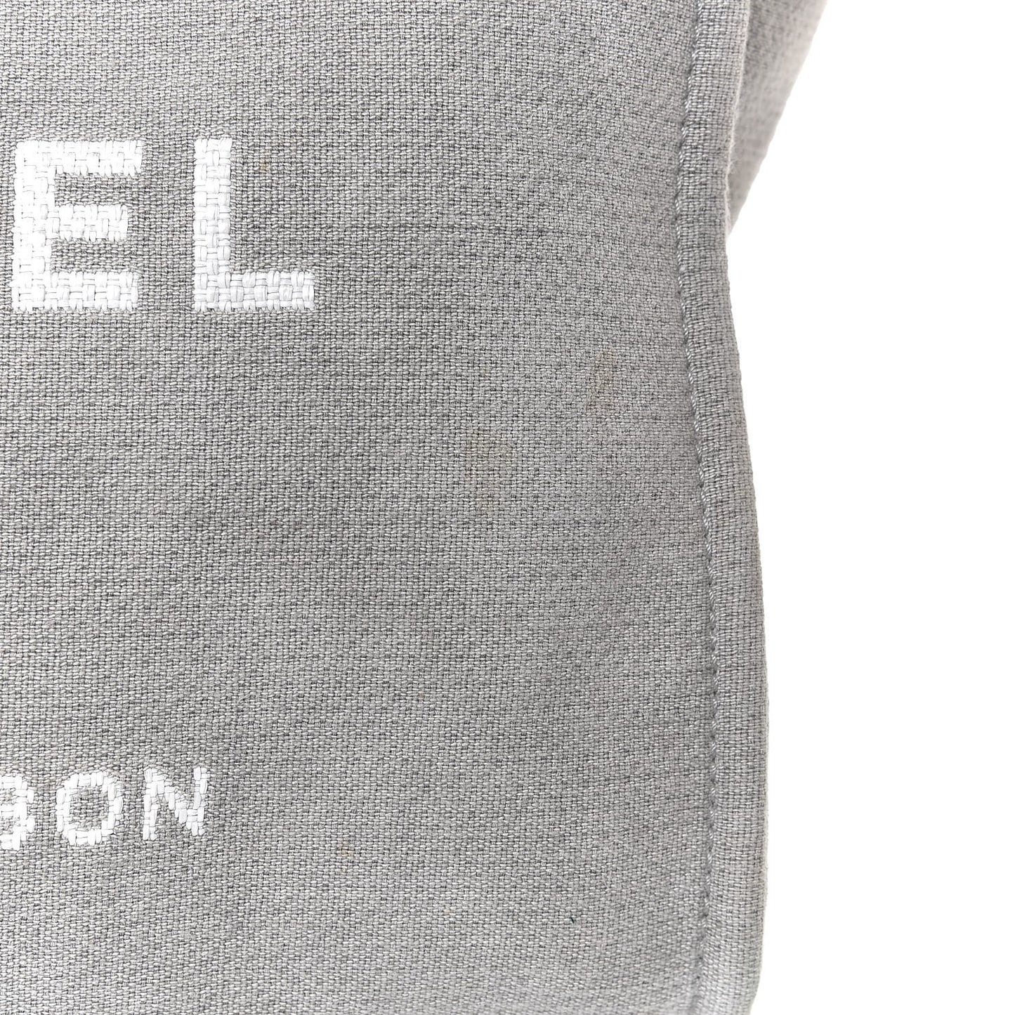 Canvas Large Deauville Tote Grey