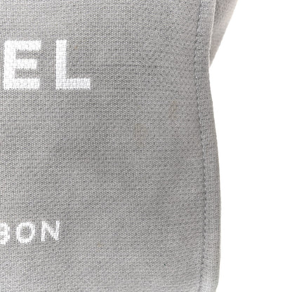Chanel Canvas Large Deauville Tote Grey 18 of 18
