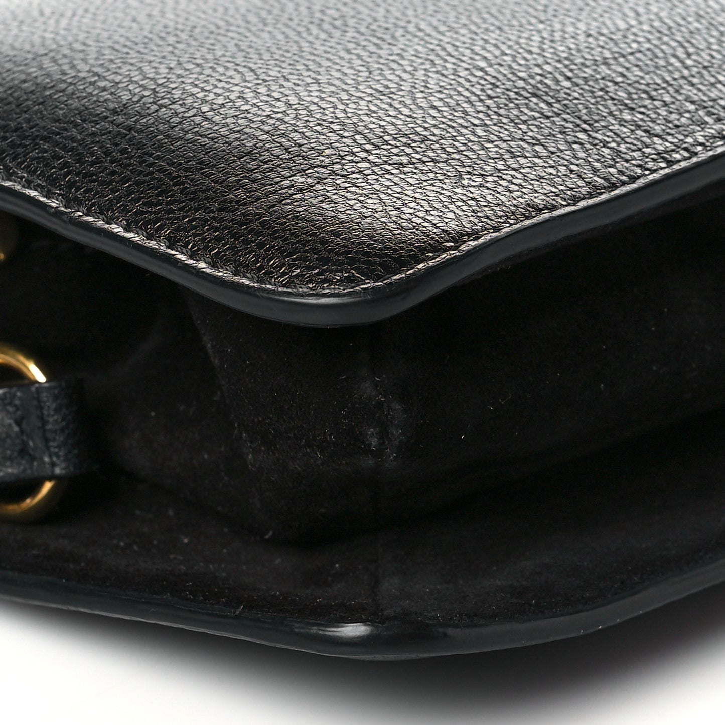 Sugar Goatskin Cross 3 Crossbody Bag Black