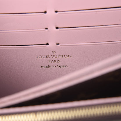 Louis Vuitton Monogram Flore Wallet Rose Ballerine 6 of 10