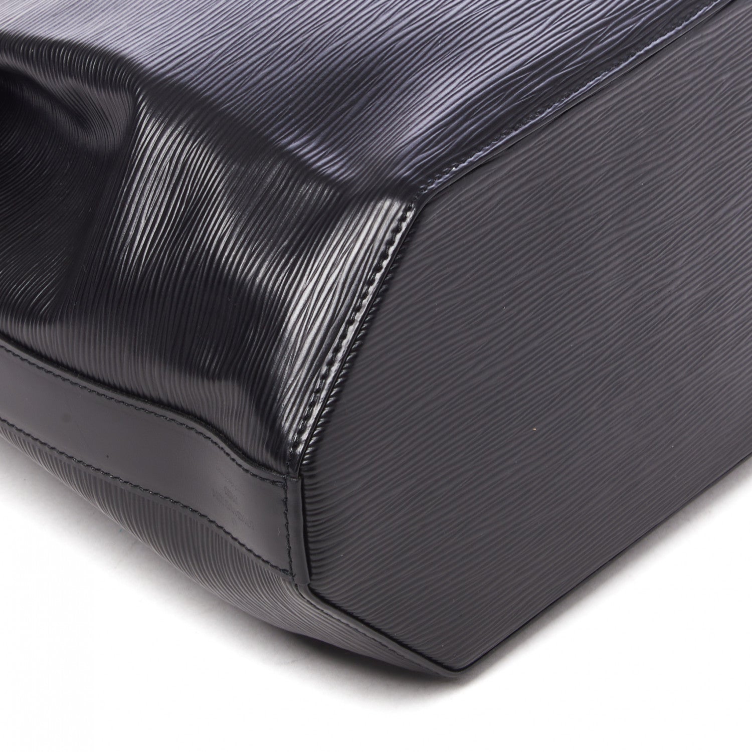 Louis Vuitton Epi Sac D'Epaule GM Black 5 of 7