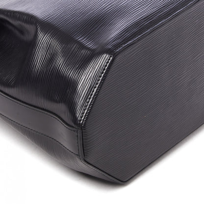 Louis Vuitton Epi Sac D'Epaule GM Black 5 of 7