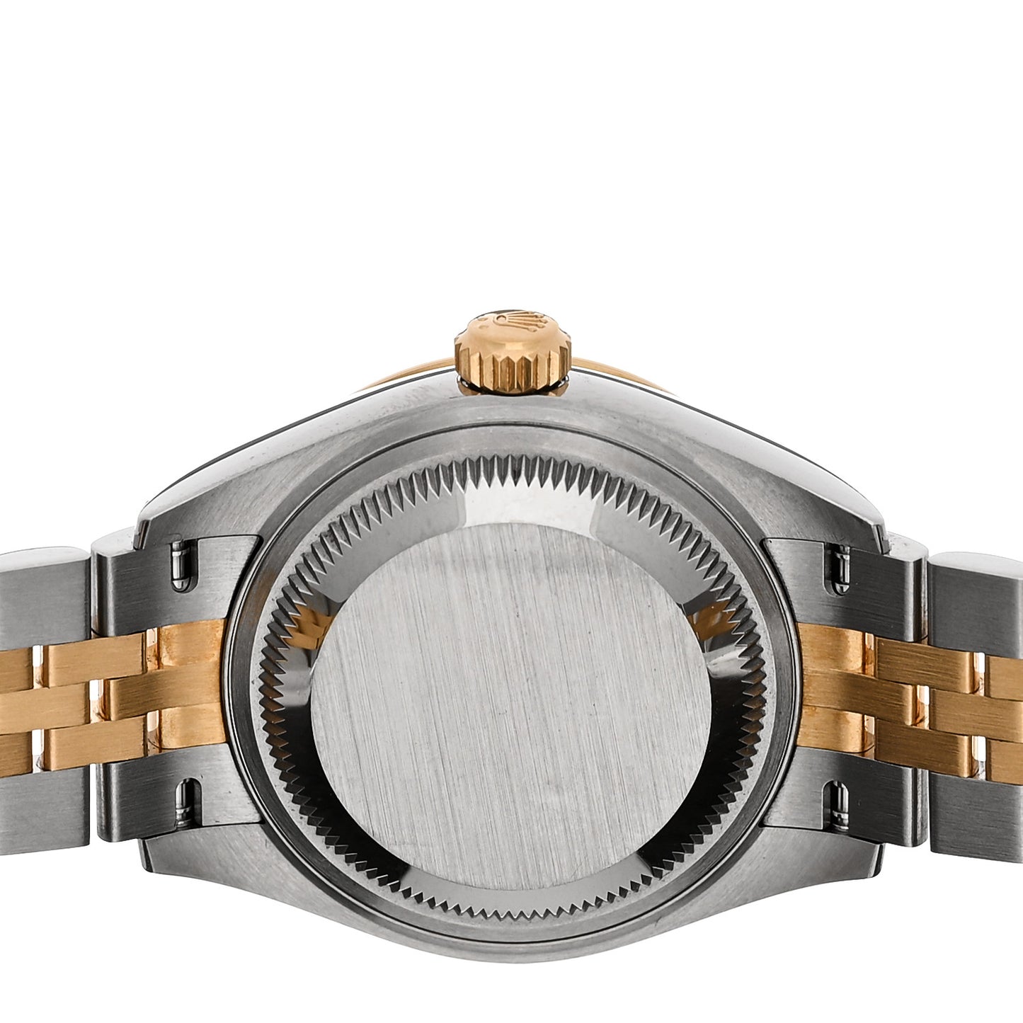 Stainless Steel 18K Yellow Gold 28mm Oyster Perpetual Datejust Watch Silver 279173