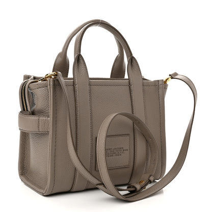 Marc Jacobs Grained Calfskin Small The Tote Bag Cement 3 of 10
