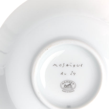 Hermes Porcelain Mosaique au 24 Soy Dish 4 of 4