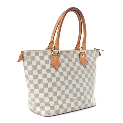 Louis Vuitton Damier Azur Saleya PM 3 of 9