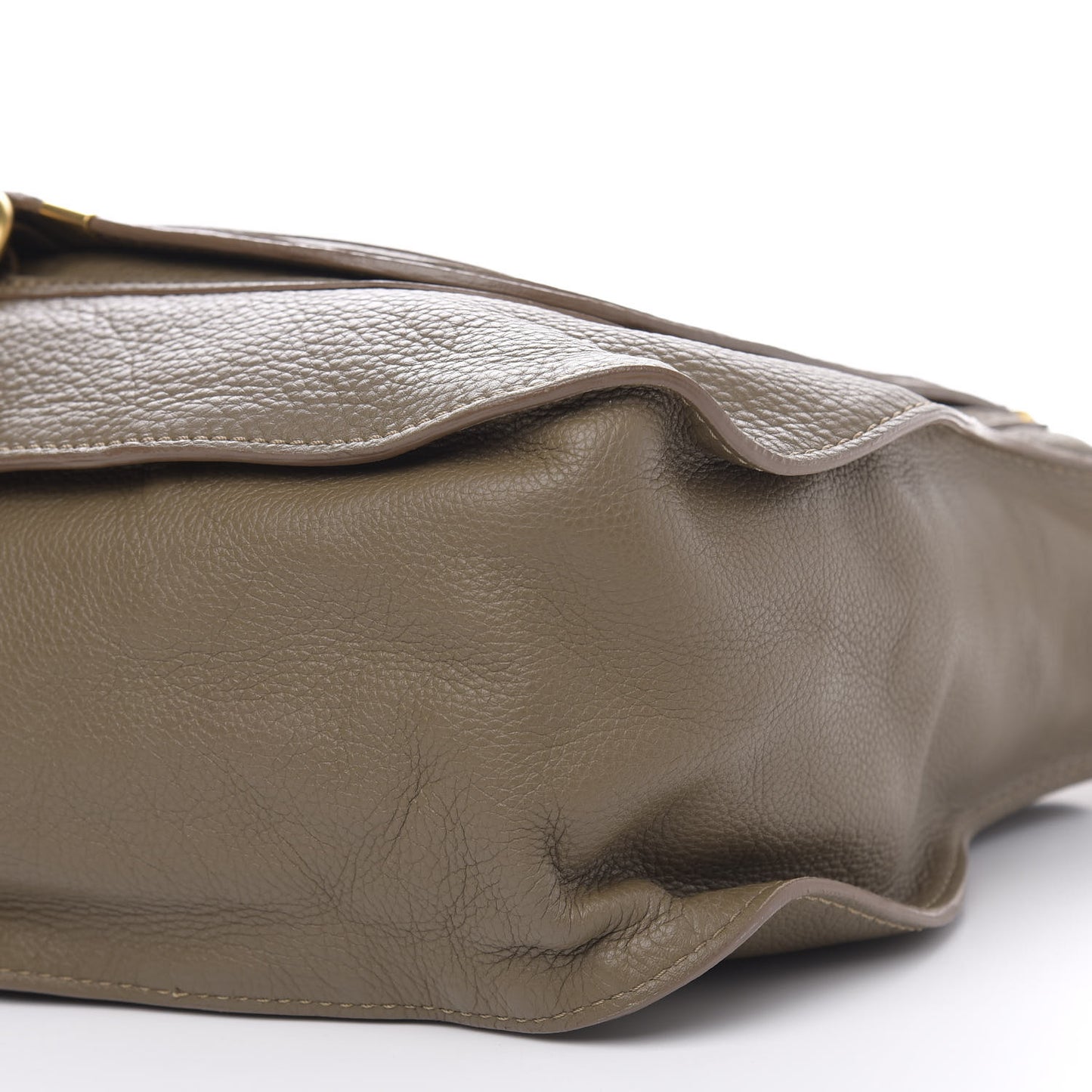 Calfskin Large Marcie Satchel Nut