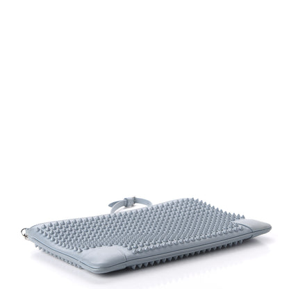 Christian Louboutin Calfskin Studded Loubiposh Clutch Horizon 4 of 10
