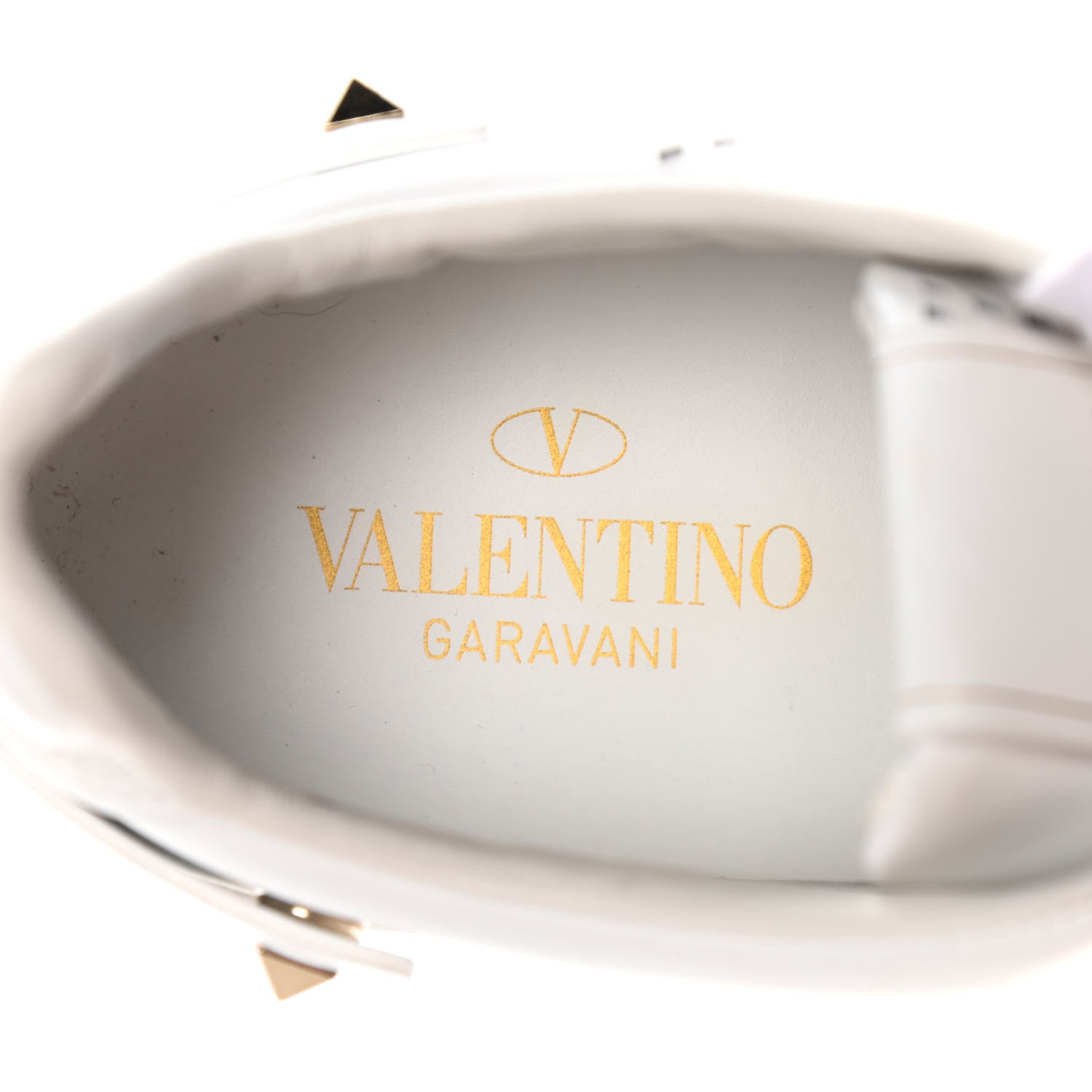 Valentino Garavani Calfskin Womens Backnet Sneakers 37.5 White 13 of 20