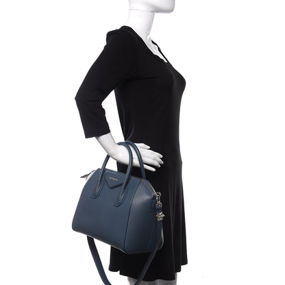 Givenchy Sugar Goatskin Small Antigona Mineral Blue 2 of 11