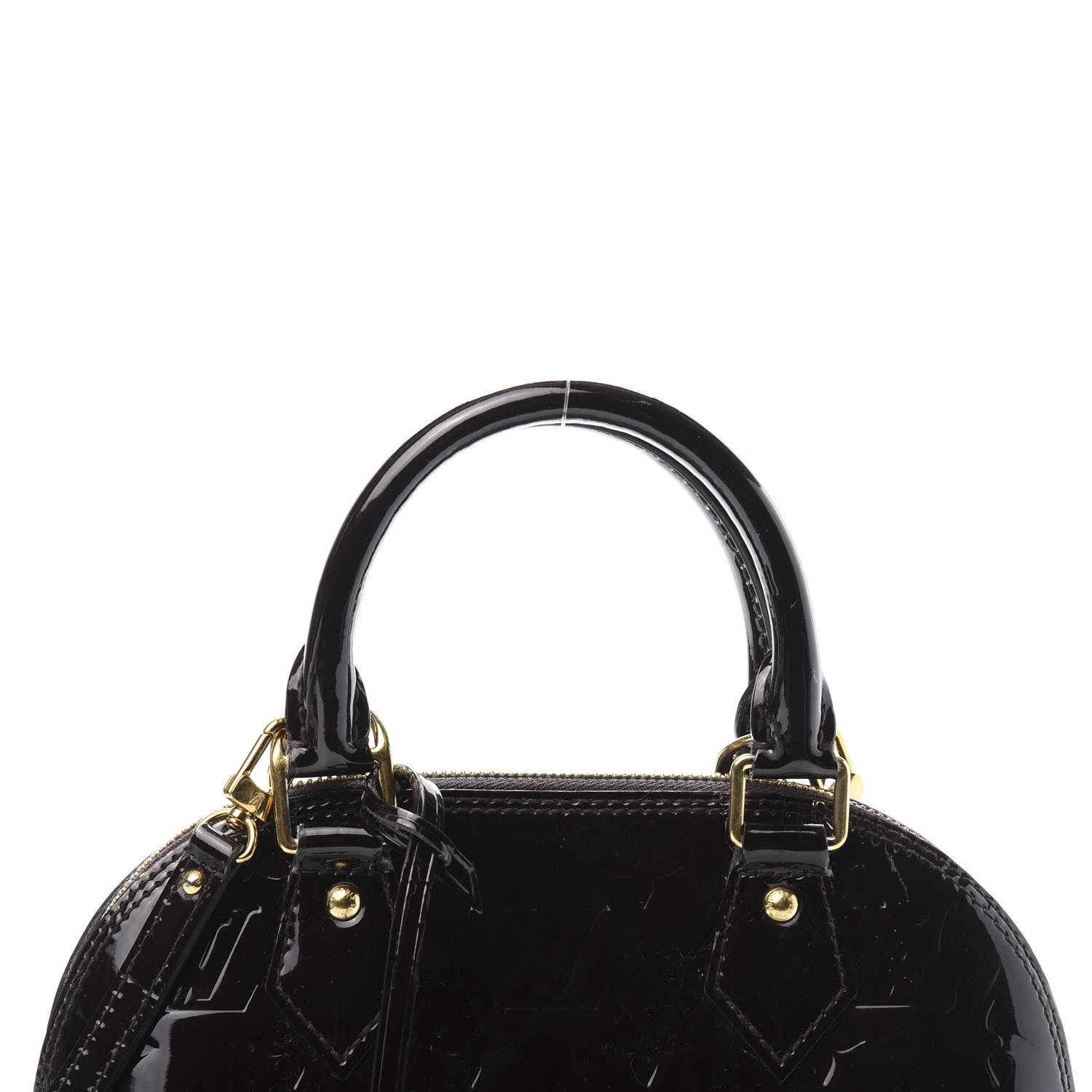 Louis Vuitton Vernis Alma BB Amarante 10 of 11