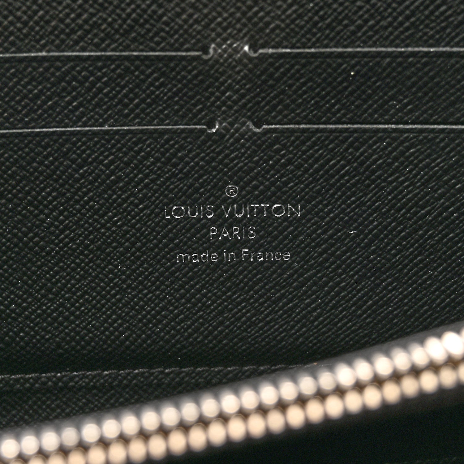 Louis Vuitton Epi Zippy Wallet Black 6 of 11