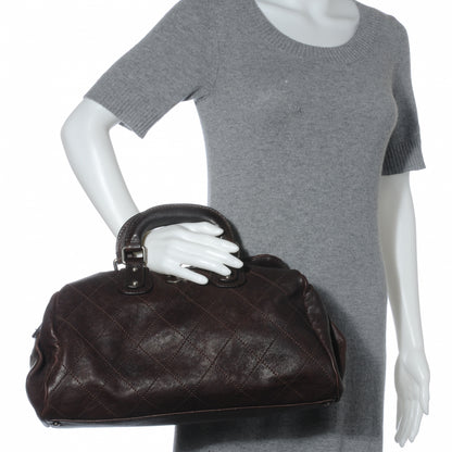 Chanel Caviar Small Outdoor Ligne Doctor Bag Brown 2 of 7