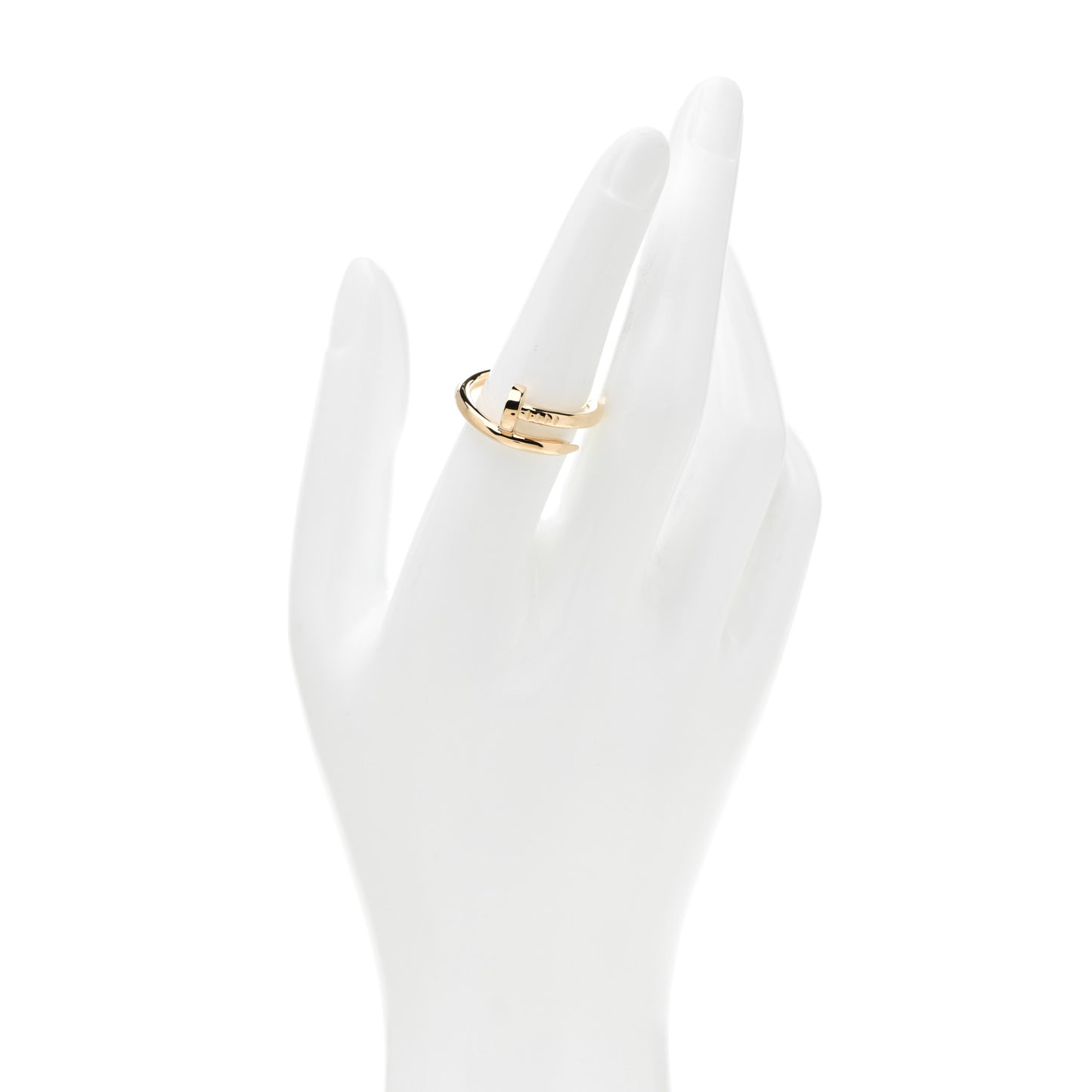 18K Yellow Gold Juste Un Clou Ring 55 7.25
