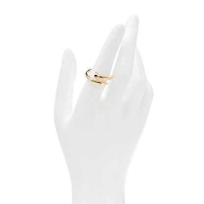 Cartier 18K Yellow Gold Juste Un Clou Ring 55 7.25 2 of 5