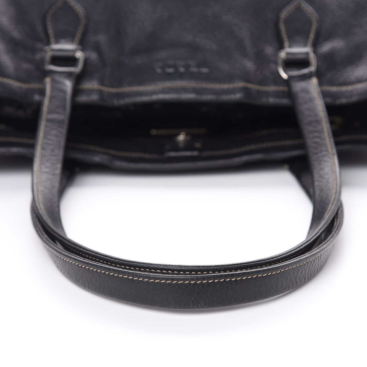 Vitello Daino Light Tote Black