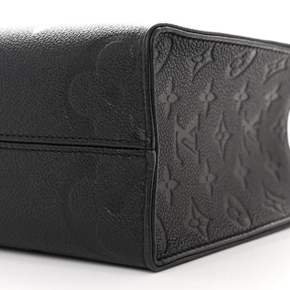 Louis Vuitton Empreinte Monogram Giant Onthego PM Black 9 of 11