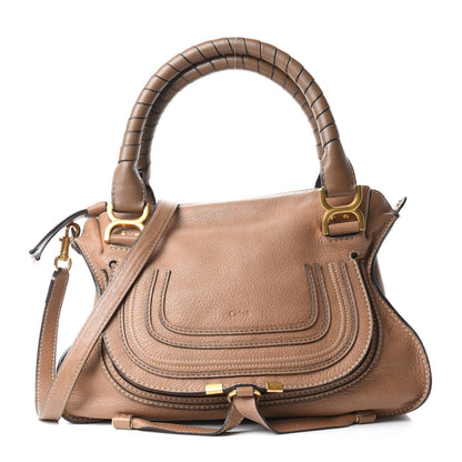 Chloe Calfskin Medium Marcie Satchel Nut 1 of 9