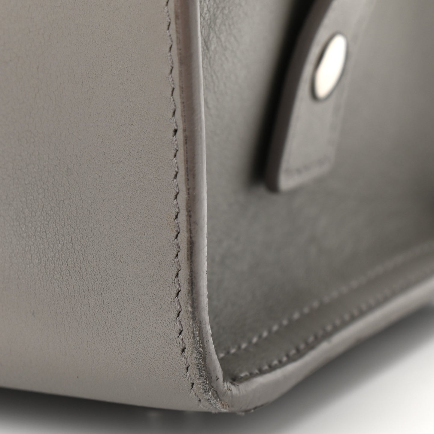 Calfskin Monogram Baby Cabas Fog