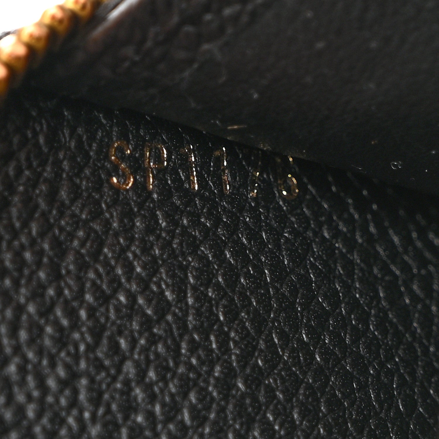 Louis Vuitton Empreinte Zippy Wallet Black 7 of 7