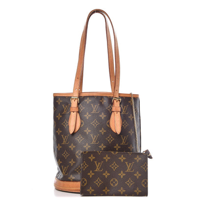 Louis Vuitton Monogram Petit Bucket 23 3 of 16
