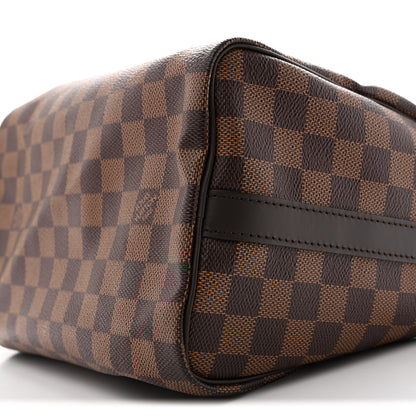 Louis Vuitton Damier Ebene Speedy Bandouliere 25 10 of 12