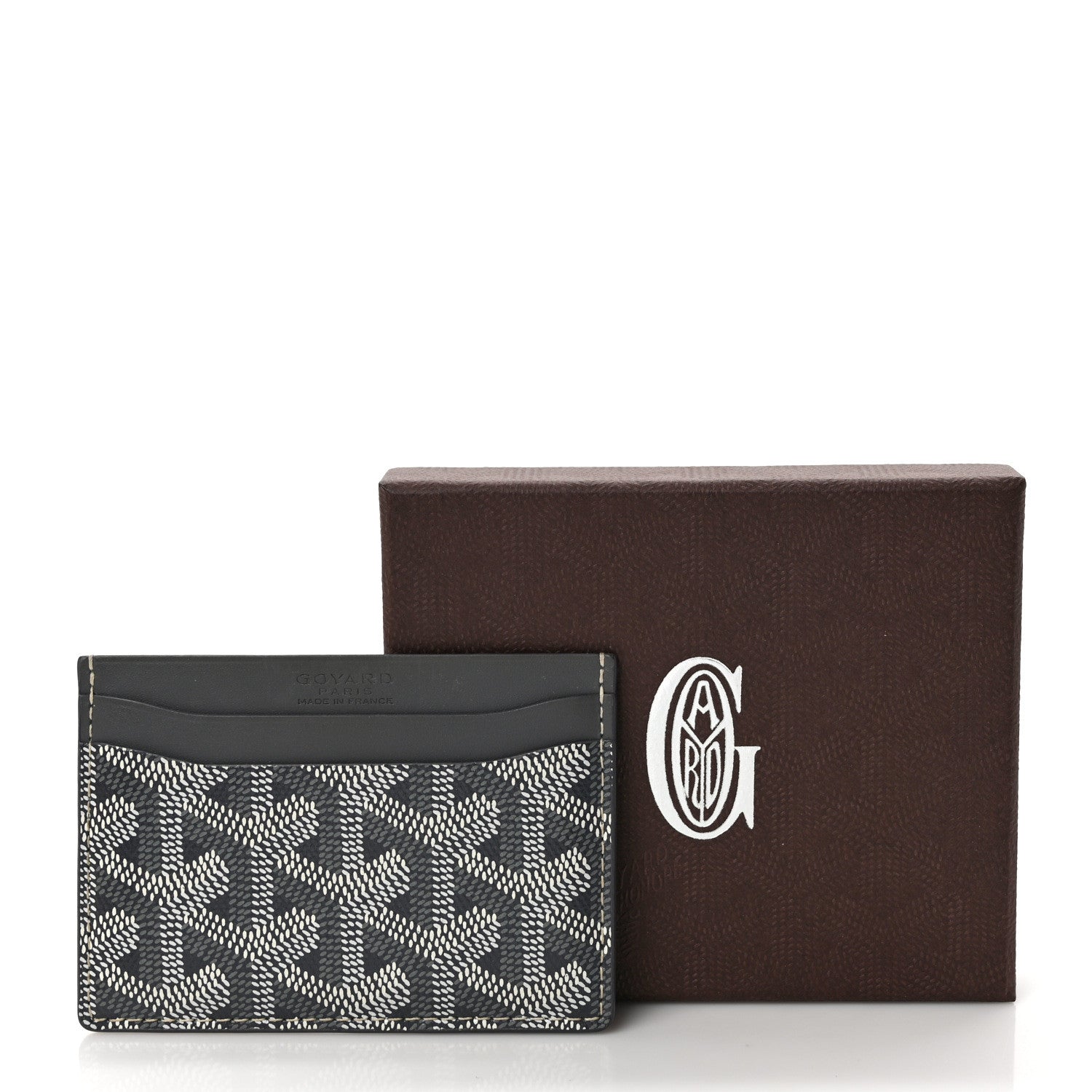 Goyard Goyardine Saint Sulpice Card Holder Grey 7 of 7