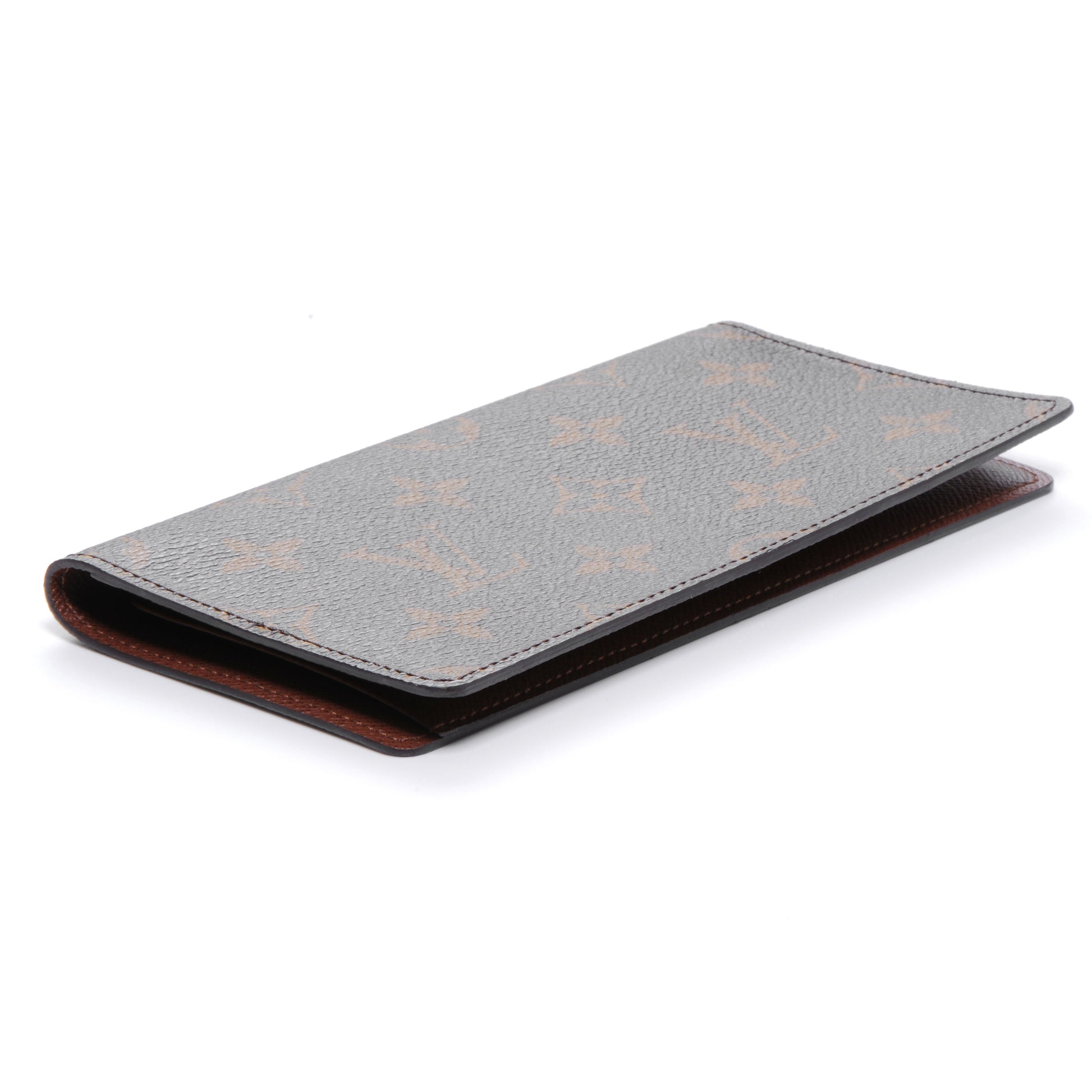 Louis Vuitton Monogram Simple Checkbook Holder Wallet Cover 4 of 8
