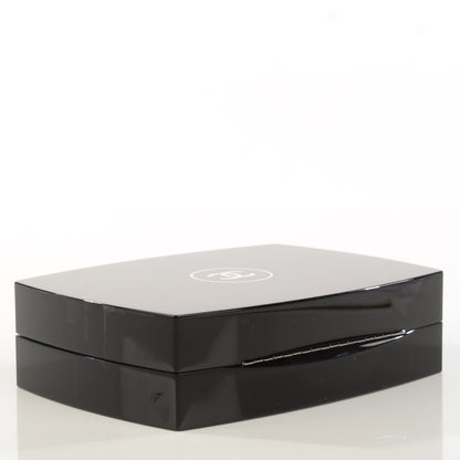 Chanel Plexiglass Compact Box Clutch Black 4 of 8