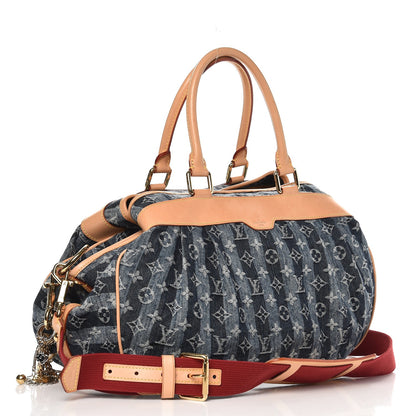 Louis Vuitton Denim Raye Cabas GM 3 of 8