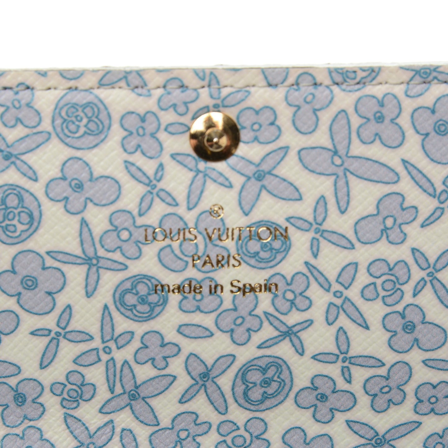 Monogram Fleuri Sarah Wallet Violet