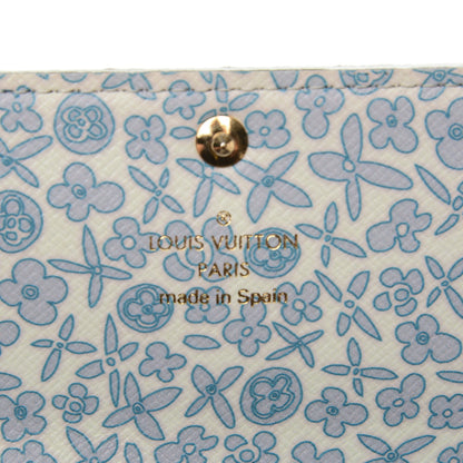 Louis Vuitton Monogram Fleuri Sarah Wallet Violet 6 of 6