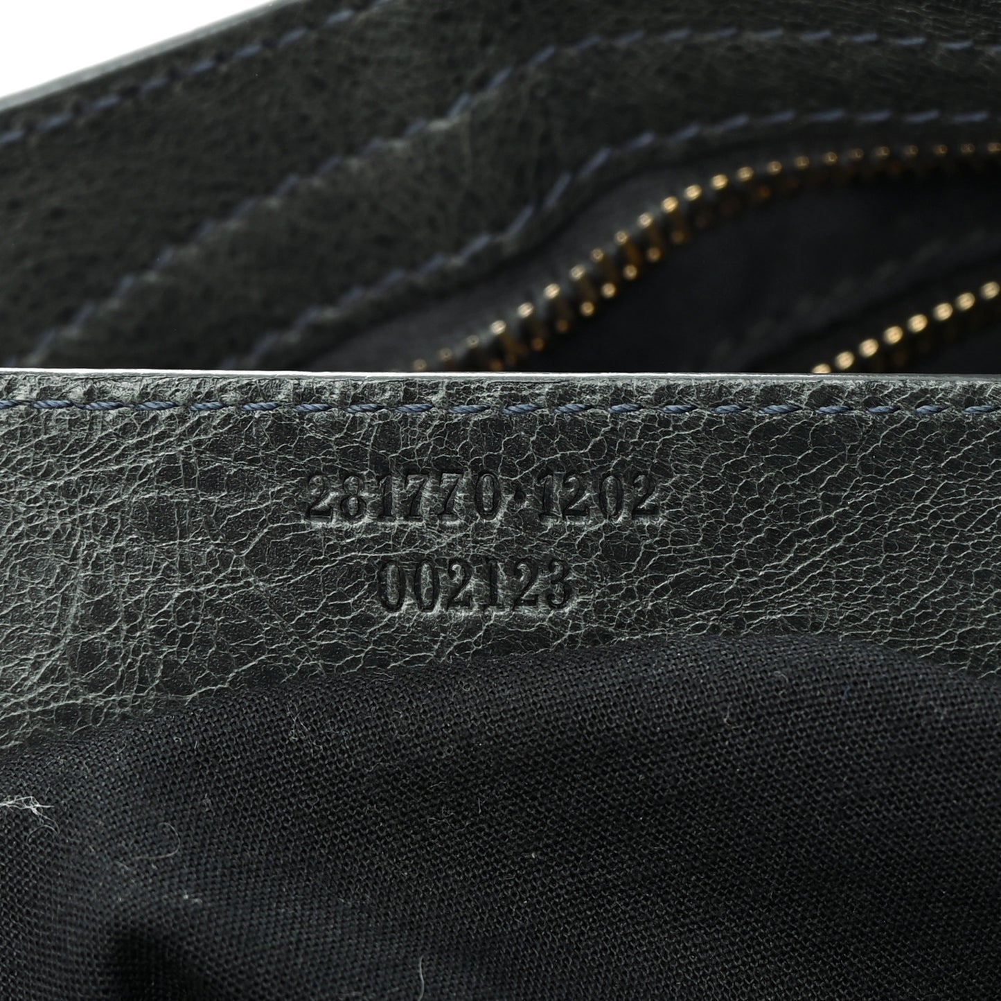 Agneau Giant 12 Rose Gold Hardware City Anthracite